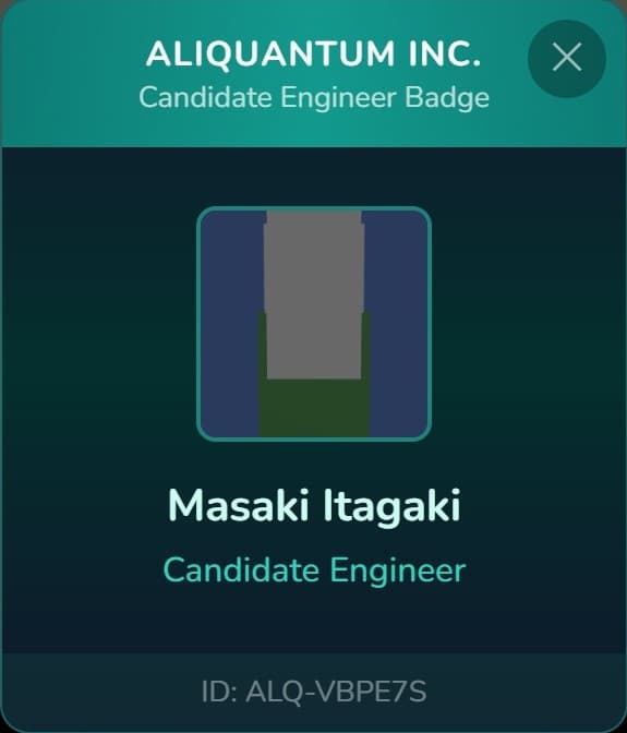 キャンディデートバッジ