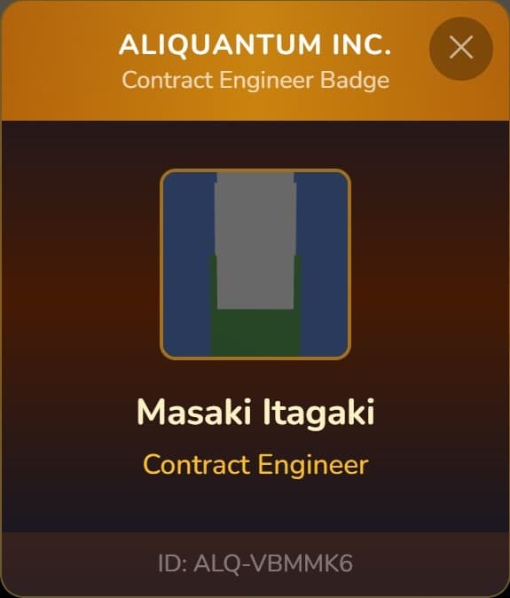 コントラクターバッジ